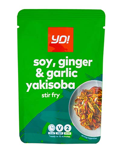 Yo! Yakisoba Soja Ingwer & Knoblauch Rührsauce 100 g - Chilli Wizards von So Scrummy