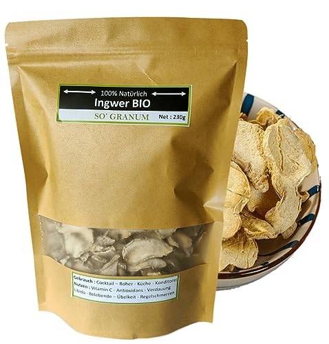 Ingwer 250g | KÜCHE - COCKTAIL - TEE | Traditionelle Behandlung seit Jahrtausenden | Traditionelle tausendjährige Behandlung Ingwer 250g | KÜCHE - COCKTAIL - TEE | Traditionelle Behandlung seit Jahrtausenden | Traditionelle tausendjährige Behandlung von SoGranum