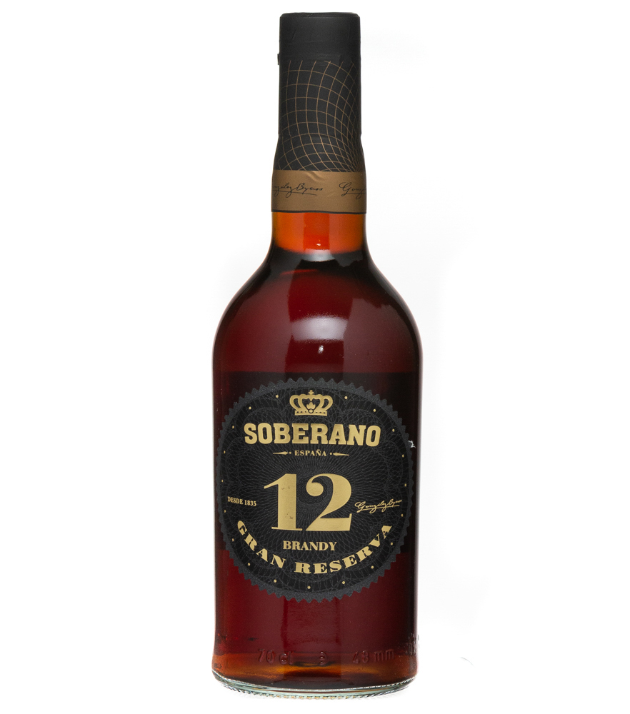 Soberano 12 Jahre Gran Reserva Brandy (38 % Vol., 0,7 Liter) von González Byass