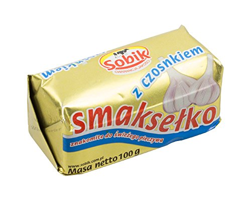 Sobik Polnischer Brottaufstrich mit Butter und Knoblauch 100g von Sobik