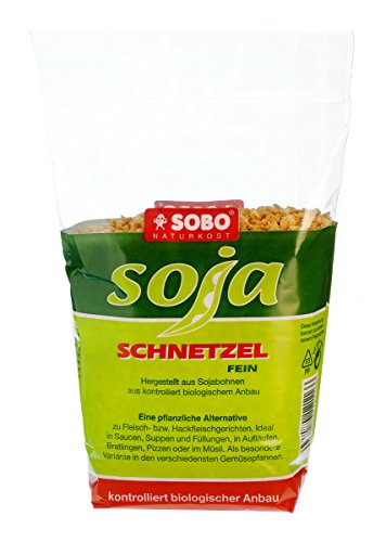 SOBO Soja-Schnetzel fein, 200g SOBO Soja-Schnetzel fein, 200g von Sobo Naturkost