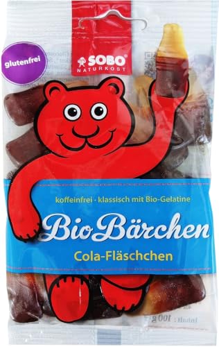 Bio-Bärchen Cola-Fläschchen 1 x 100 gr Bio-Bärchen Cola-Fläschchen 1 x 100 gr von Sobo