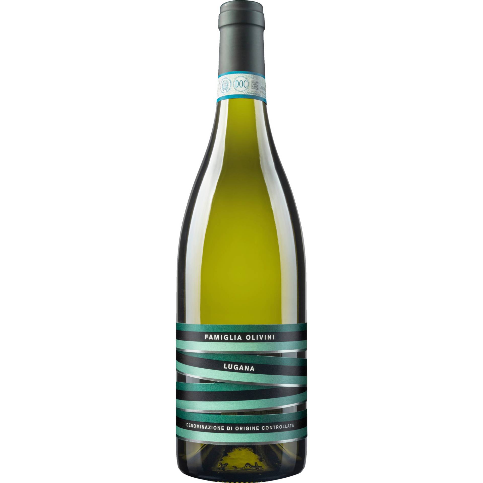 Olivini Lugana, Lugana DOC, Lombardei, 2022, Weißwein von Societa' Agricola Olivini S.S., 25012 Desenzano del Garda BS, Italia