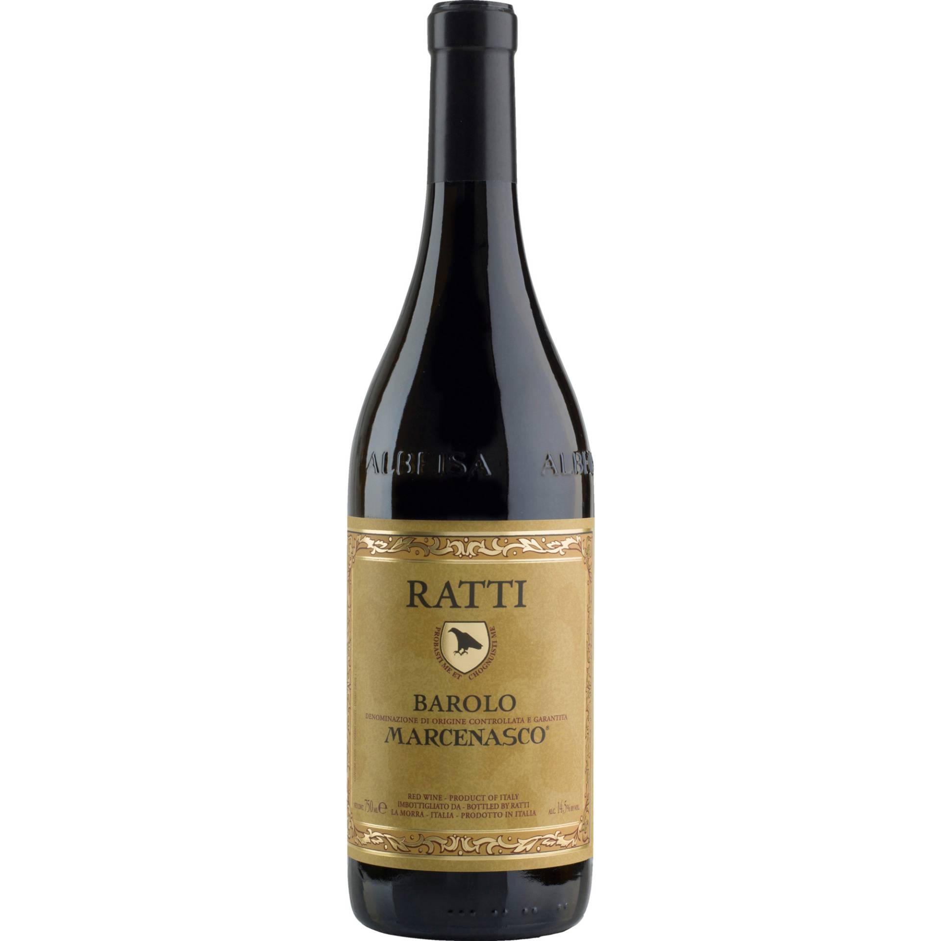 Ratti Marcenasco Barolo, Barolo DOCG, Piemont, 2019, Rotwein von Societa Agricola Ratti , Frazione Annunziata, 7 , 12064 La Morra, Italy