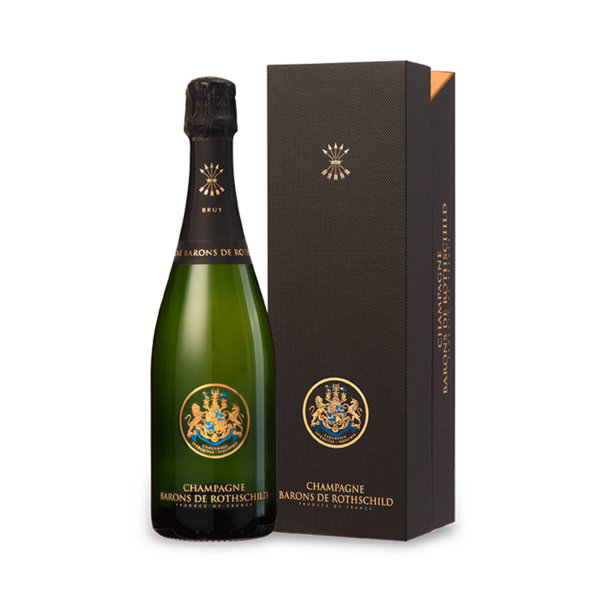 Champagne Barons de Rothschild, Brut, Champagne AC, Geschenketui, Champagne, Schaumwein von Société Champenoise des Barons et Associés SAS, 51100 Reims, France