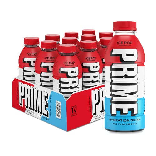 Prime Hydration Drink "Ice Pop" Geschmack, 12 Stück von Sock My World