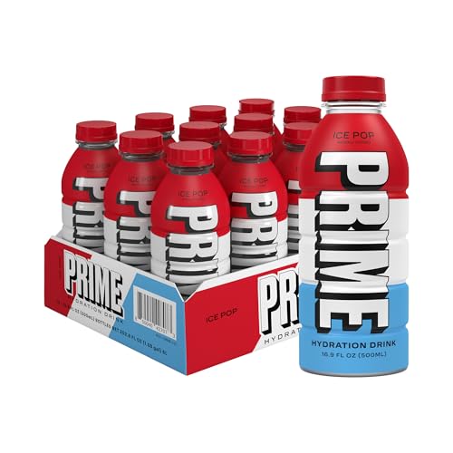 Prime Hydration Drink "Ice Pop" Geschmack, 12 Stück von Sock My World