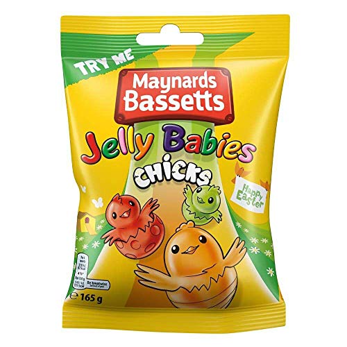 Maynards Bassetts Jelly Babies Chicks, 165 g von Socks Uwear