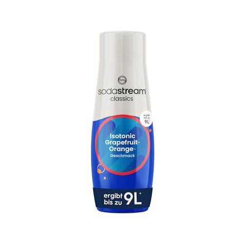 SodaStream Sirup Isotonic, 1x Flasche ergibt 9 Liter Fertiggetränk, Sekundenschnell zubereitet und immer frisch, 440 ml SodaStream Sirup Isotonic, 1x Flasche ergibt 9 Liter Fertiggetränk, Sekundenschnell zubereitet und immer frisch, 440 ml von SodaStream