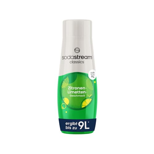 SodaStream Sirup Zitrone-Limette, 1x Flasche ergibt 9 Liter Fertiggetränk, Sekundenschnell zubereitet und immer frisch, 440 ml SodaStream Sirup Zitrone-Limette, 1x Flasche ergibt 9 Liter Fertiggetränk, Sekundenschnell zubereitet und immer frisch, 440 ml von SodaStream