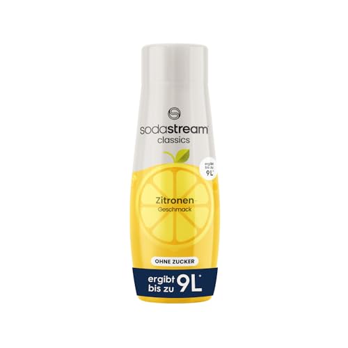 SodaStream Sirup Zitrone ohne Zucker, 1x Flasche ergibt 9 Liter Fertiggetränk, Sekundenschnell zubereitet und immer frisch, 440 ml SodaStream Sirup Zitrone ohne Zucker, 1x Flasche ergibt 9 Liter Fertiggetränk, Sekundenschnell zubereitet und immer frisch, 440 ml von SodaStream