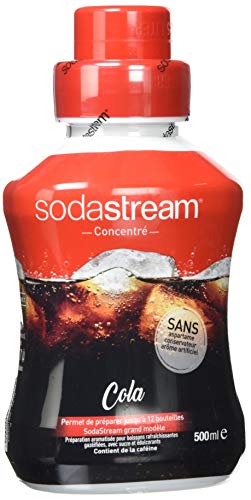 Sodastream Konzentrat Sirup Für Wassersprudler, Cola 500ml ( 3er Pack) von SodaStream