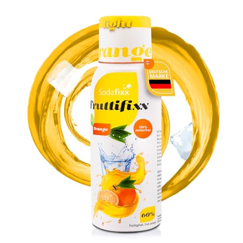 Sodafixx - Fruttifixx Getränke Sirup Orange Light 500ml - Fruchtsirup für 12L Fertiggetränk zuckerreduziert - Getränkekonzentrat Wasser mit Geschmack ideal für Sodafixx Wassersprudler & Mixgetränke Sodafixx - Fruttifixx Getränke Sirup Orange Light 500ml - Fruchtsirup für 12L Fertiggetränk zuckerreduziert - Getränkekonzentrat Wasser mit Geschmack ideal für Sodafixx Wassersprudler & Mixgetränke von Sodafixx