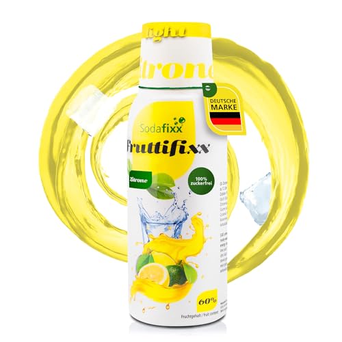Sodafixx - Fruttifixx Getränke Sirup Zitrone Light 500ml - Fruchtsirup für 12L Fertiggetränk zuckerreduziert - Getränkekonzentrat Wasser mit Geschmack ideal für Sodafixx Wassersprudler & Mixgetränke Sodafixx - Fruttifixx Getränke Sirup Zitrone Light 500ml - Fruchtsirup für 12L Fertiggetränk zuckerreduziert - Getränkekonzentrat Wasser mit Geschmack ideal für Sodafixx Wassersprudler & Mixgetränke von Sodafixx