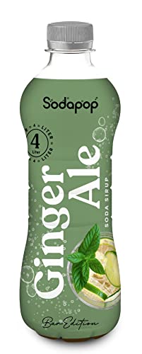 Sodapop Sirup Ginger Ale, Bar Edition, schnell & einfach zubereitet, 1 Flasche ergibt 4 L Fertiggetränk, 500 ml Sodapop Sirup Ginger Ale, Bar Edition, schnell & einfach zubereitet, 1 Flasche ergibt 4 L Fertiggetränk, 500 ml von Sodapop