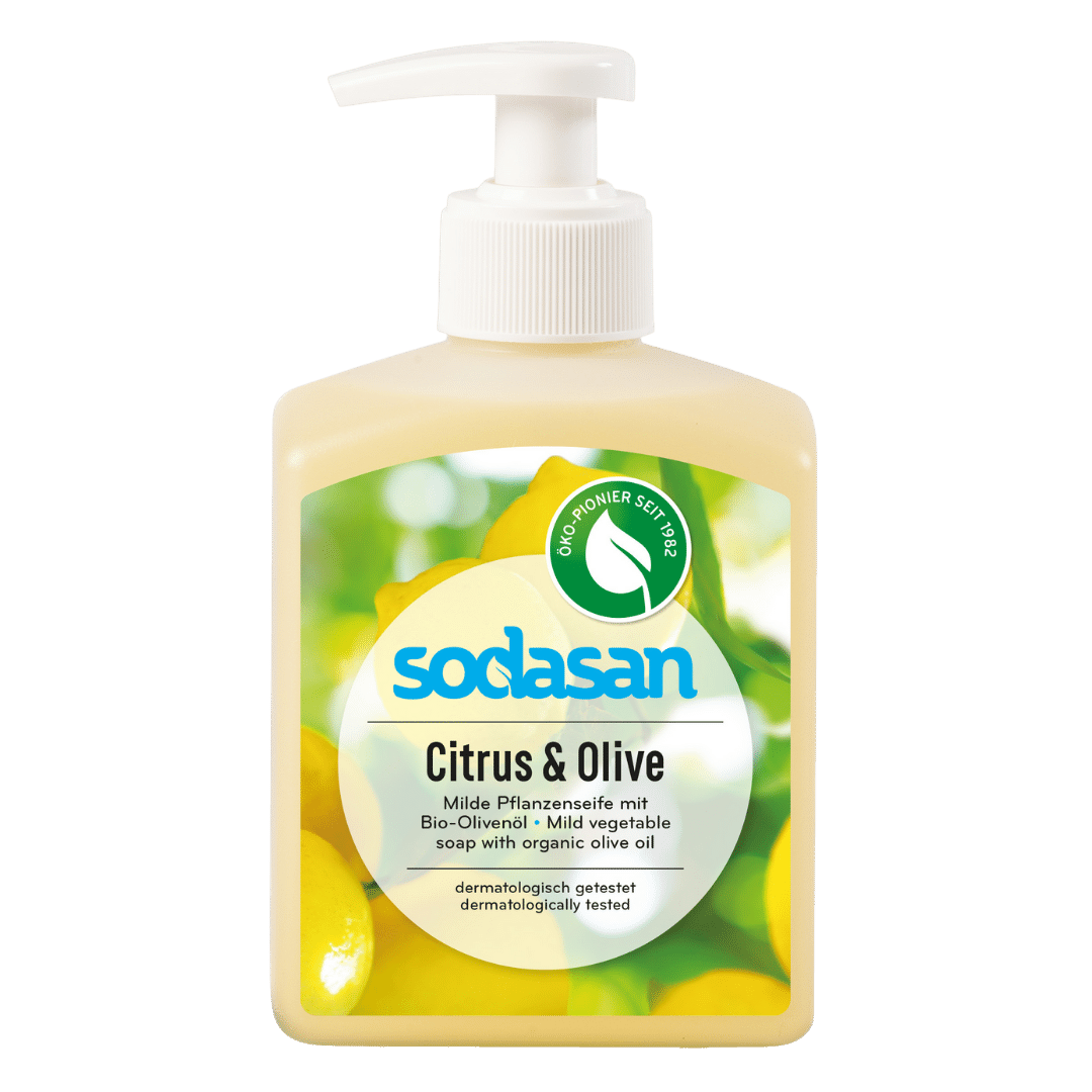 Flüssigseife Citrus & Olive Flüssigseife Citrus & Olive von Sodasan