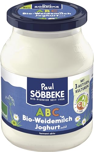 Söbbeke ABC Bio-Weidemilch Joghurt mild (6 x 500 gr) von Söbbeke