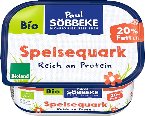Söbbeke Bio Speisequark 20 % Fett i. Tr. (6 x 250 gr) von Söbbeke