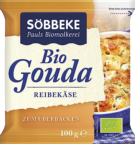 Söbbeke Bio Gouda Reibekäse (6 x 100 gr) von Söbbeke
