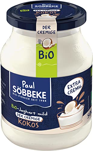 Söbbeke Bio Joghurt mild Kokos 7,5 % Fett (6 x 500 gr) von Söbbeke