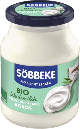 Söbbeke Bio Joghurt mild Kokos 7,5 % Fett (6 x 500 gr) von Söbbeke