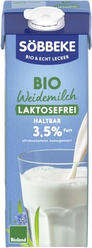 Söbbeke H-Bio-Vollmilch laktosefrei (1 x 1 l) von Söbbeke