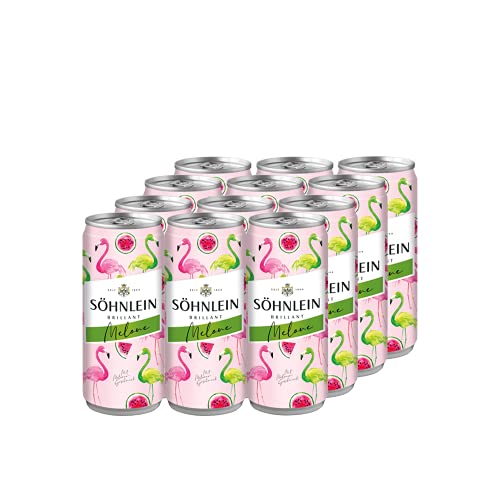 SÖHNLEIN Sparkling Melone Dose Sekt (12 x 0,2l) von Söhnlein Brillant