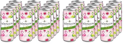 Söhnlein Brillant Melone Flamingo Dose (12 x 0,2 l) inkl. Pfand (Packung mit 2) von Söhnlein Brillant