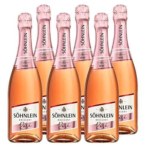 Söhnlein Brillant Rosé Sekt Trocken (6 x 0,75 l) von Söhnlein Brillant