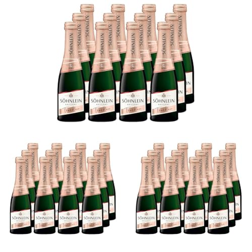 Söhnlein Brillant Sekt fruchtig-trockene (12 x 0.2 l) (Packung mit 3) von Söhnlein Brillant