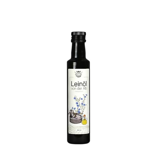 250 ml - kaltgepresstes Leinöl aus 100% deutschem Leinsamen, Herstellung im Familienbetrieb von Sölls Hof