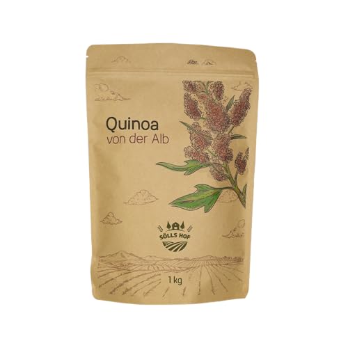 Quinoa - Herkunft: Deutschland - weiß, Proteinquelle, hoher Ballaststoffgehalt, gentechnikfrei (1 kg) von Sölls Hof