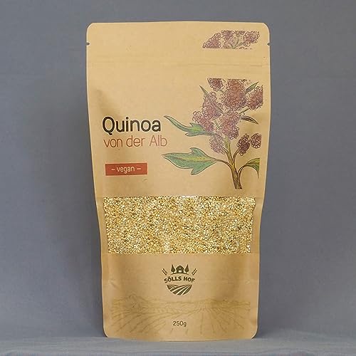 Quinoa - Herkunft: Deutschland - weiß, Proteinquelle, hoher Ballaststoffgehalt, gentechnikfrei (250 g) von Sölls Hof