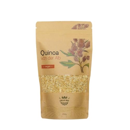 Quinoa - Herkunft: Deutschland - weiß, Proteinquelle, hoher Ballaststoffgehalt, gentechnikfrei (250 g) von Sölls Hof
