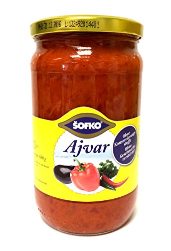 12 x 680g Sofko Ajvar Paprika Gemüsezubereitung MILD 12 x 680g Sofko Ajvar Paprika Gemüsezubereitung MILD von Jlwiy
