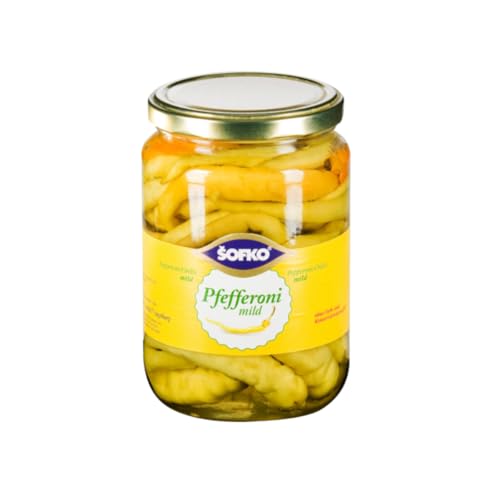 Sofko Pfefferoni,mild 620g Sofko Pfefferoni,mild 620g von Sofko