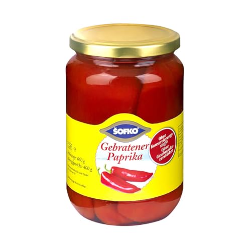 Sofko gebrat. Paprika handgeschält 660g Sofko gebrat. Paprika handgeschält 660g von Sofko