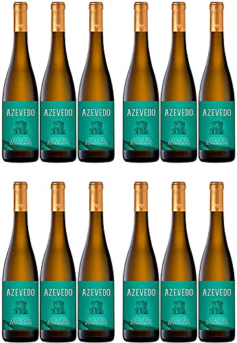 Azevedo Vinho Verde Weißwein portugisischer Wein trocken DOC Portugal (12 Flaschen) von Sogrape