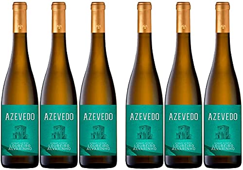 Azevedo Vinho Verde Weißwein portugisischer Wein trocken DOC Portugal (6 Flaschen) von Sogrape