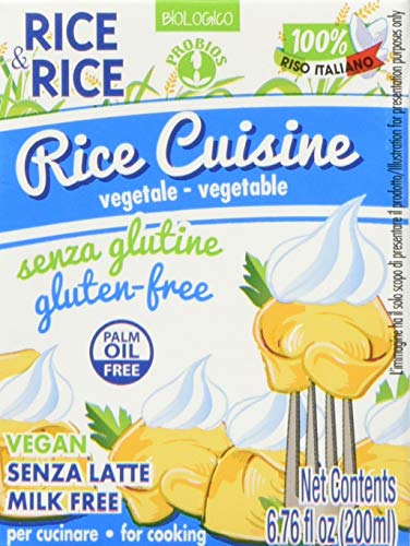 RICE & RICE Rice Cuisine - Alternative Zu Sahne / Rahm - Glutenfrei (1 x 200 g) von Soia & Soia