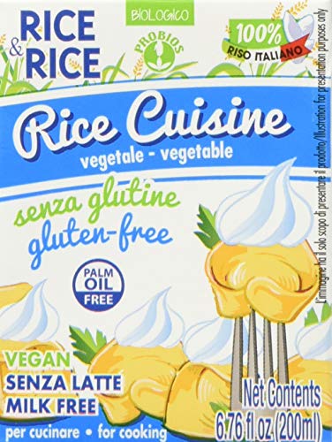 RICE & RICE Rice Cuisine - Alternative Zu Sahne / Rahm - Glutenfrei (1 x 200 g) von Probios