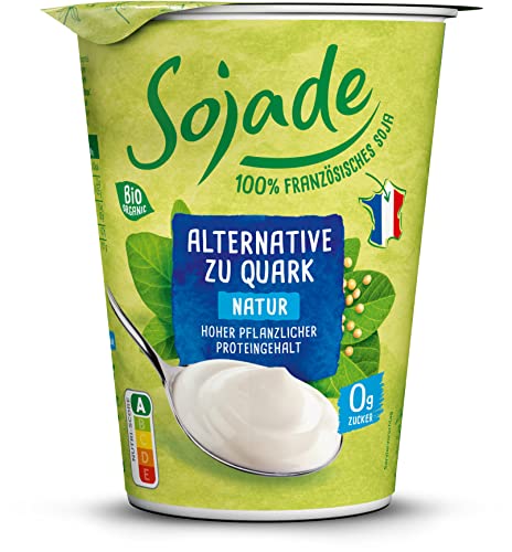 Bio Sojade Soja Alternative zu Quark Natur (6 x 400 gr) von Sojade