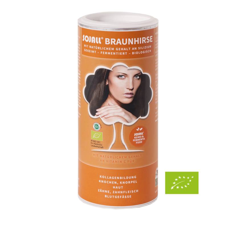 Sojall Braunhirse 250 g in Bioqualität - Braunhirse gekeimt und fermentiert - Vegan - Sojall Pro Natura von Sojall Pro Natura