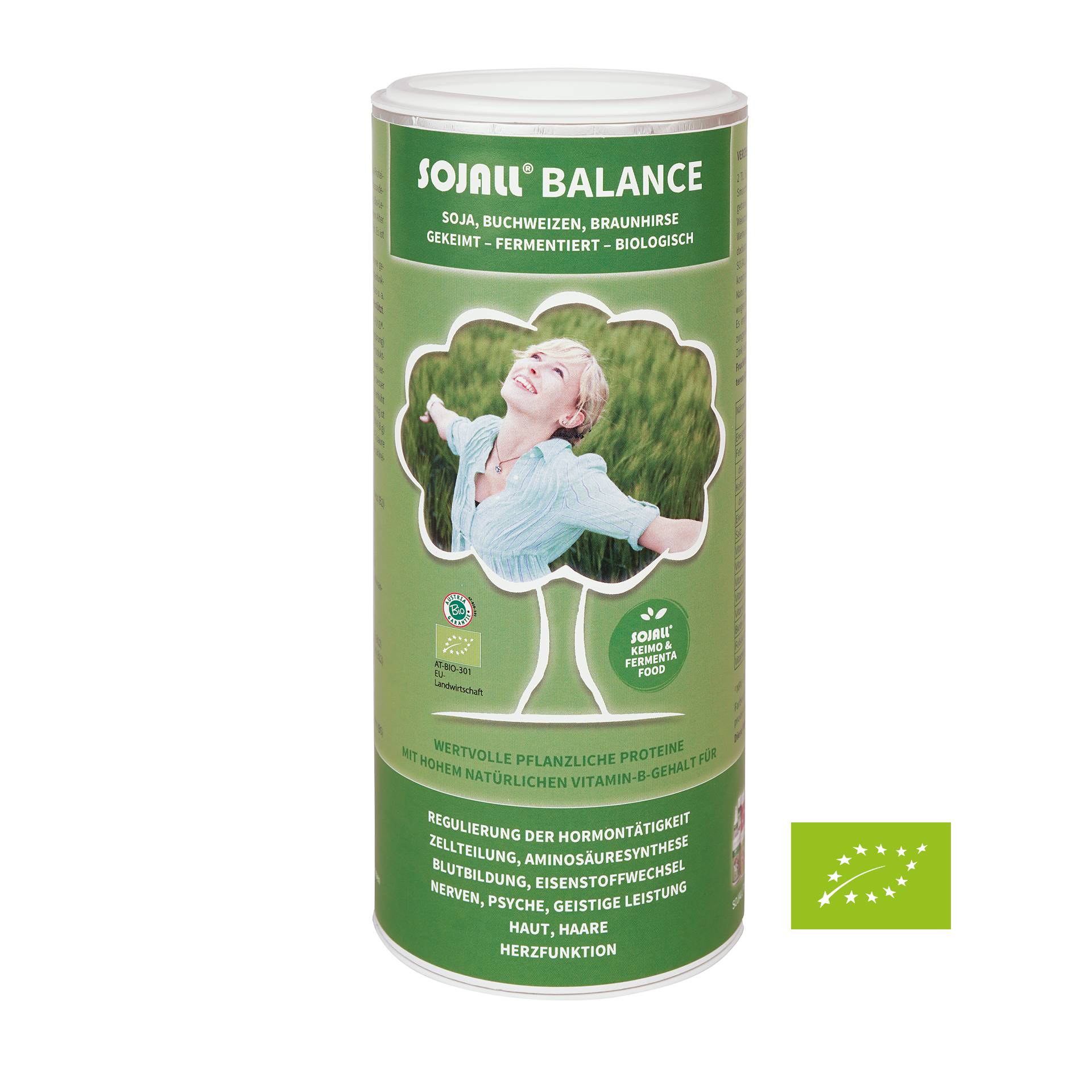 Sojall Balance 250 g in Bioqualität -  natürliche Quelle sämtlicher B-Vitamine - Sojall Pro Natura von Sojall Pro Natura