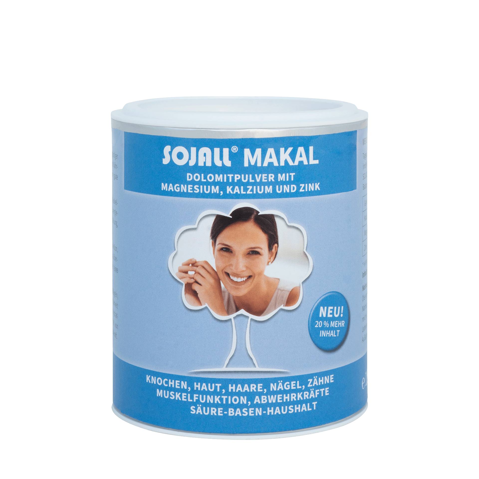 Sojall Makal 150 g - Feines Pulver mit Calcium, Magnesium und Zink für Knochen und Zähne - Vegan - Sojall Pro Natura von Sojall Pro Natura