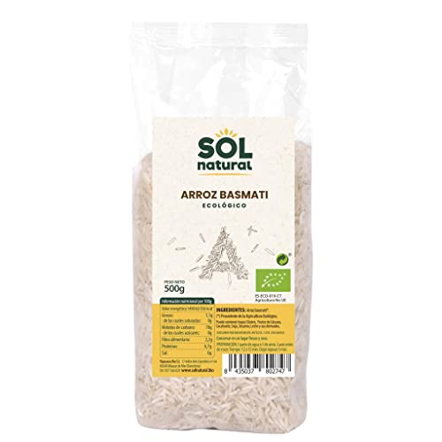 Arroz basmati blanco bio 500 g Sol Natural von SOLNATURAL