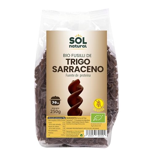Fusilli trigo sarraceno bio sin gluten 250 g Sol Natural von Sol Natural