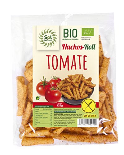 Nachos roll de maiz con tomate bio 125g Sol Natural von Sol Natural