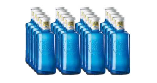Solán de Cabras Natürliches Mineralwasser – 20 x 0,5l – Still, Natriumarm, Premium Tafelwasser aus Spanien in Blauer Flasche – Ideal für Zuhause, Büro & Gastronomie von Solán de Cabras