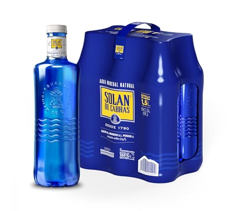 Solan de Cabras Mineralwasser 1,5 L [Pack of 6] von Solan de Cabras